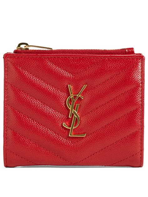 ysl red cardholder|ysl card holder for men.